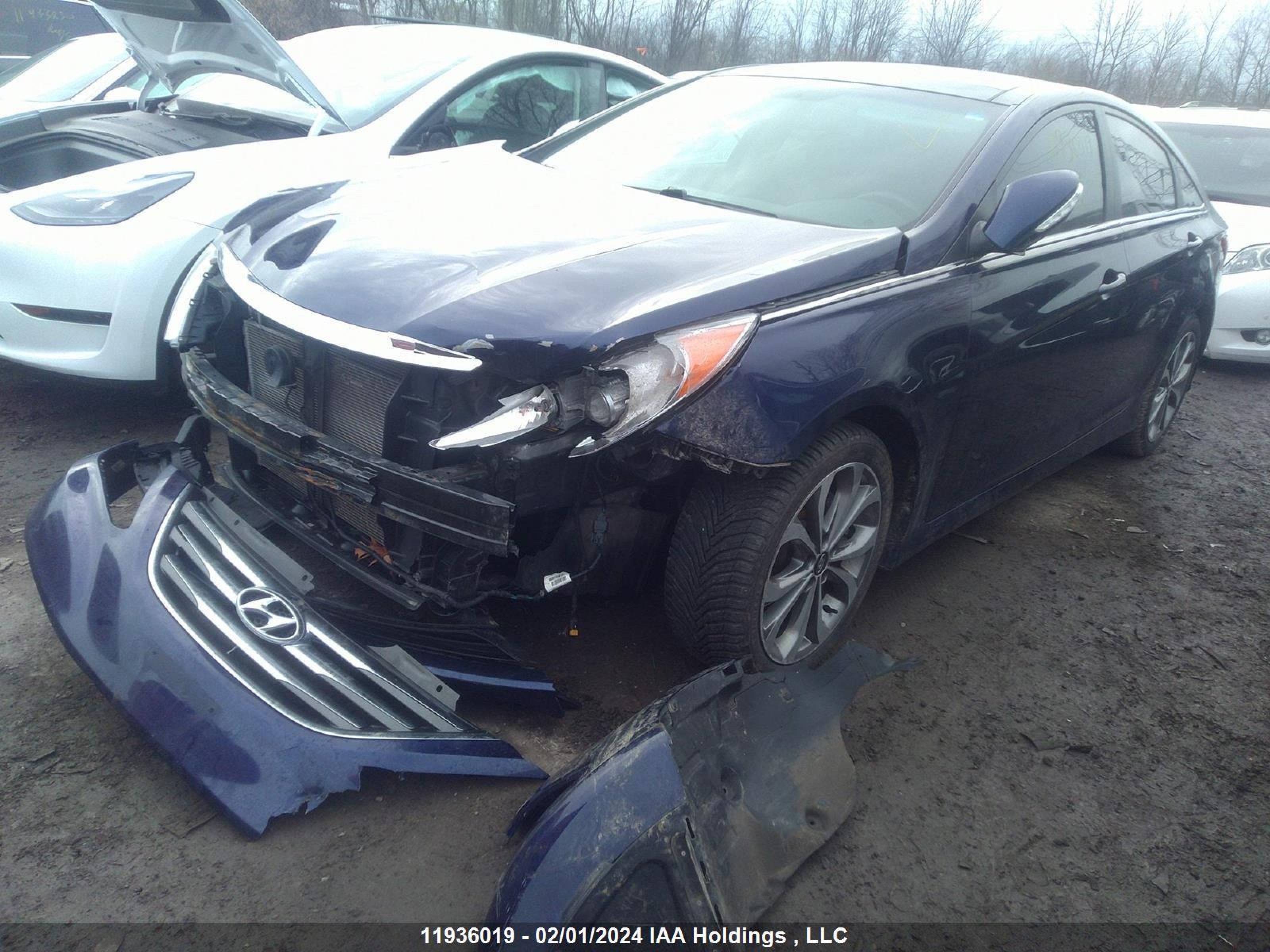 Photo 1 VIN: 5NPEC4AC5EH885092 - HYUNDAI SONATA 