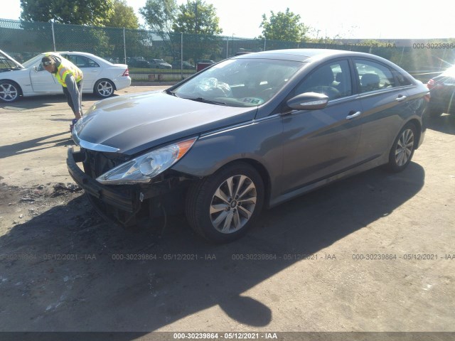 Photo 1 VIN: 5NPEC4AC5EH915529 - HYUNDAI SONATA 