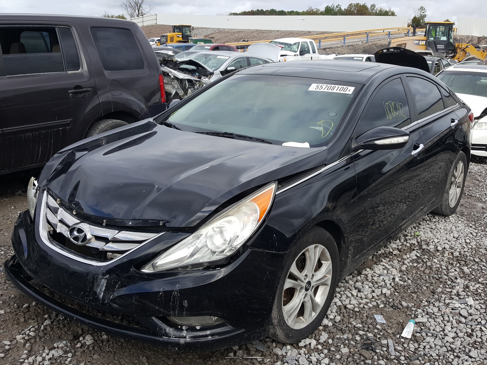 Photo 1 VIN: 5NPEC4AC6BH014519 - HYUNDAI SONATA SE 