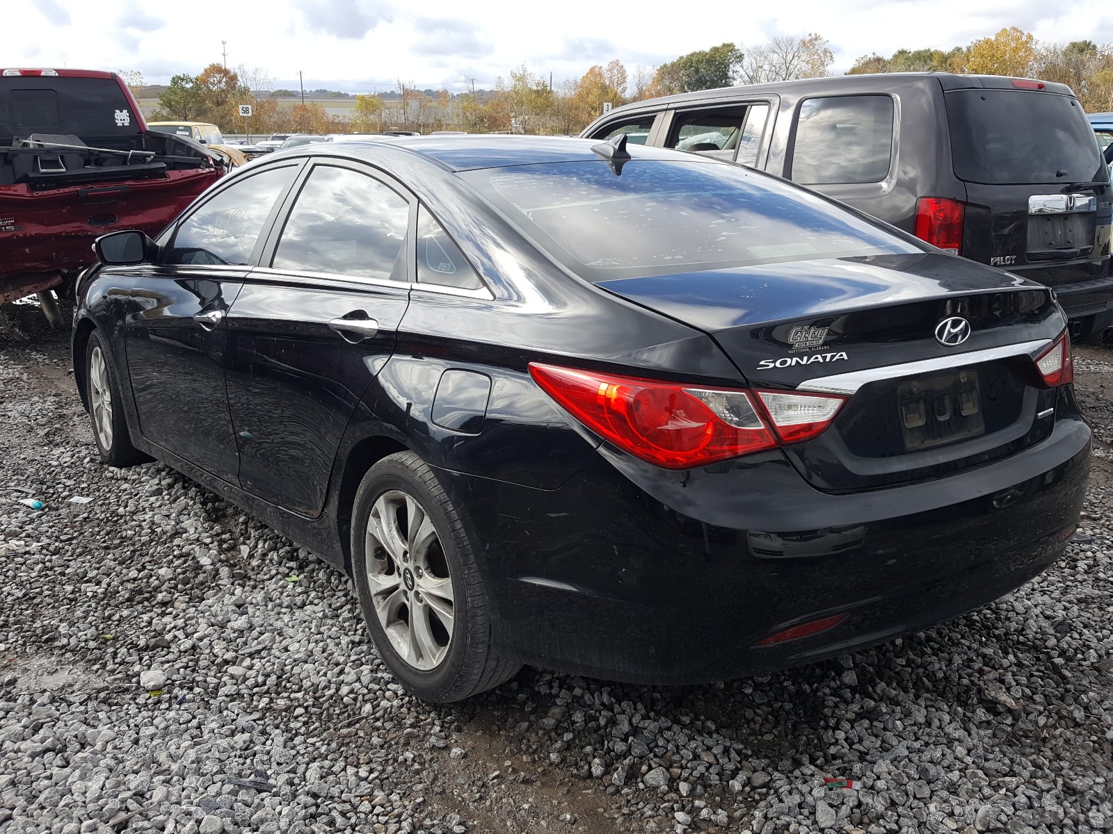 Photo 2 VIN: 5NPEC4AC6BH014519 - HYUNDAI SONATA SE 