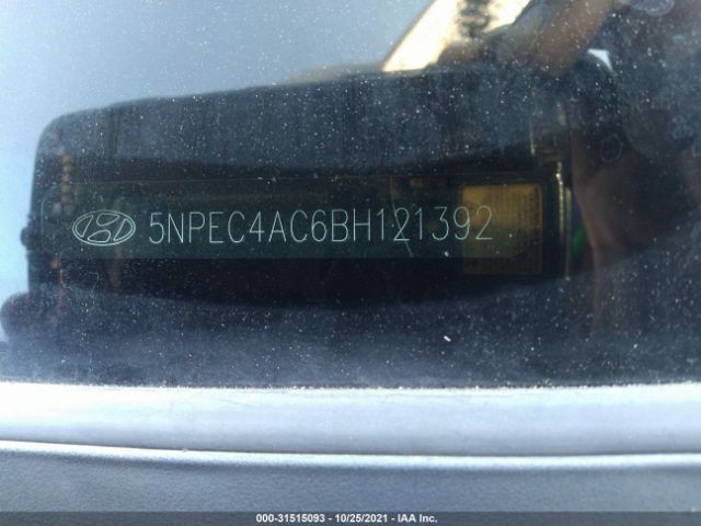 Photo 8 VIN: 5NPEC4AC6BH121392 - HYUNDAI SONATA 