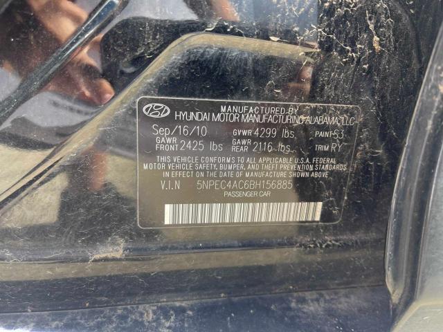 Photo 9 VIN: 5NPEC4AC6BH156885 - HYUNDAI SONATA SE 