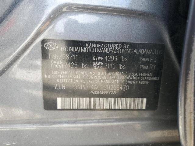 Photo 12 VIN: 5NPEC4AC6BH256470 - HYUNDAI SONATA 