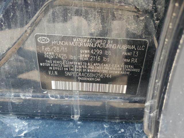 Photo 11 VIN: 5NPEC4AC6BH256744 - HYUNDAI SONATA SE 