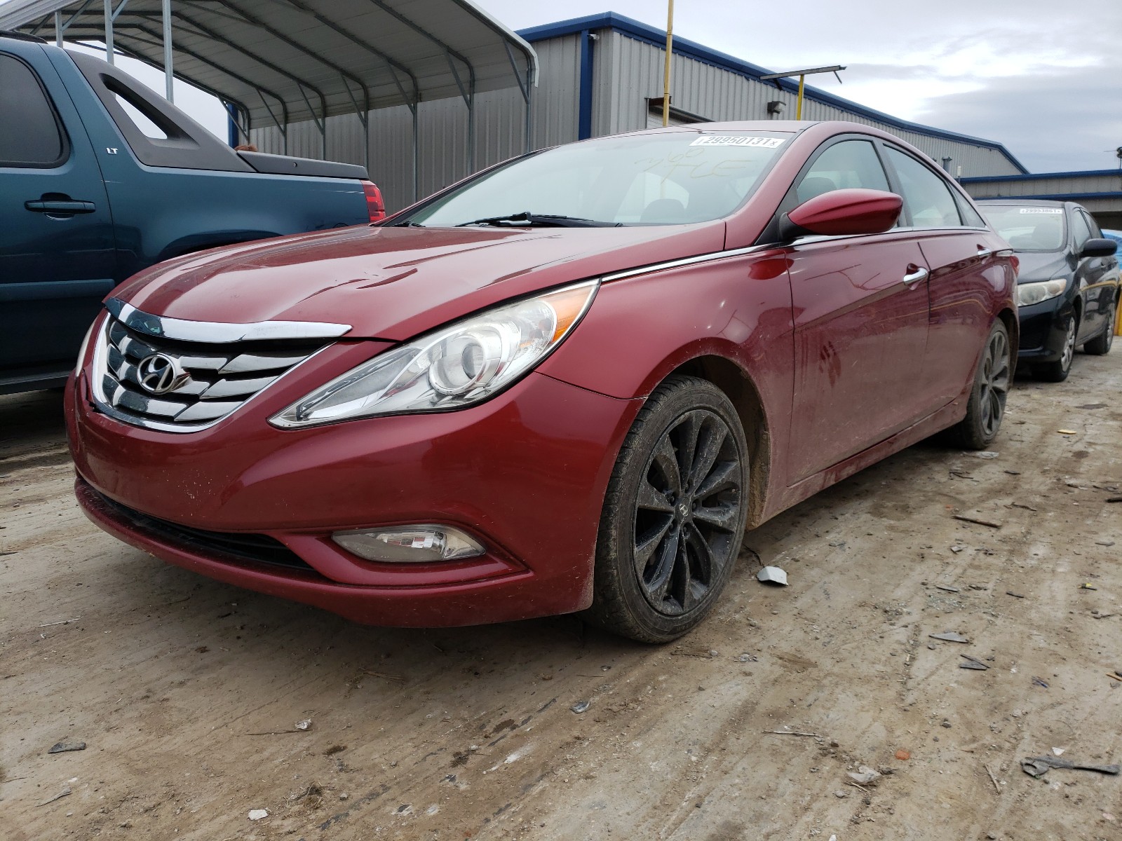 Photo 1 VIN: 5NPEC4AC6BH279585 - HYUNDAI SONATA SE 