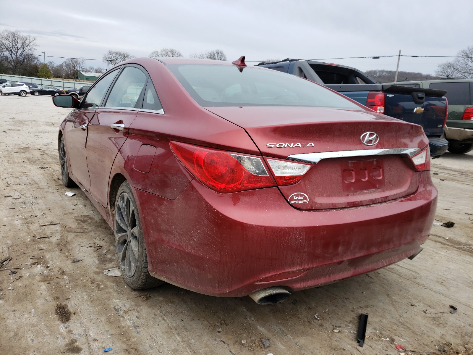 Photo 2 VIN: 5NPEC4AC6BH279585 - HYUNDAI SONATA SE 