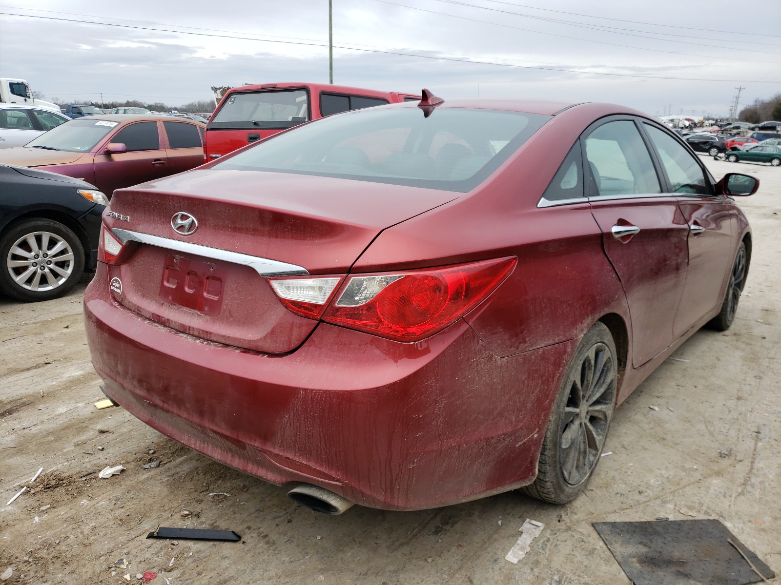 Photo 3 VIN: 5NPEC4AC6BH279585 - HYUNDAI SONATA SE 