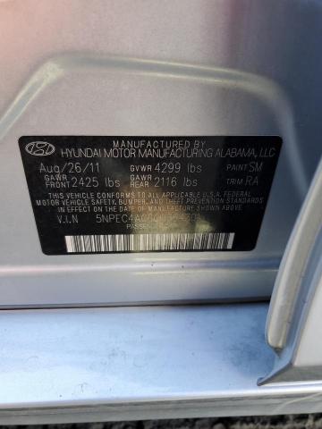 Photo 11 VIN: 5NPEC4AC6CH364301 - HYUNDAI SONATA SE 