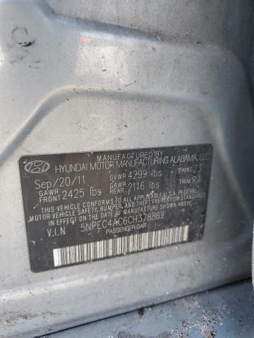 Photo 11 VIN: 5NPEC4AC6CH378862 - HYUNDAI SONATA SE 