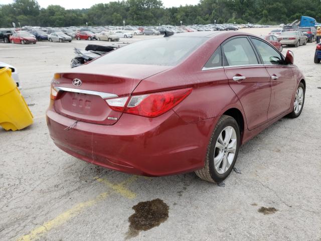 Photo 3 VIN: 5NPEC4AC6CH494837 - HYUNDAI SONATA SE 