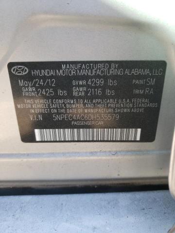 Photo 9 VIN: 5NPEC4AC6DH535579 - HYUNDAI SONATA SE 