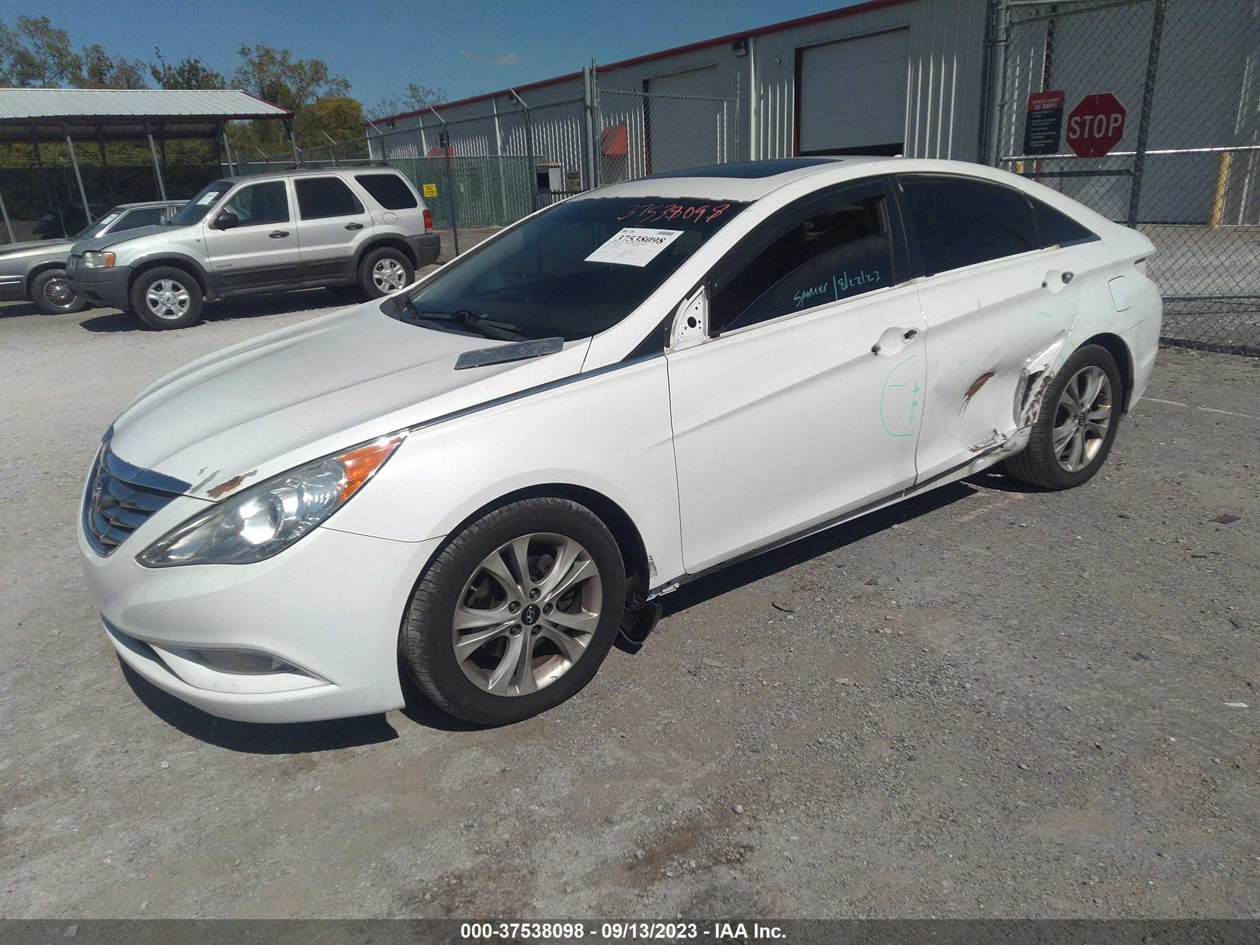 Photo 1 VIN: 5NPEC4AC6DH581171 - HYUNDAI SONATA 