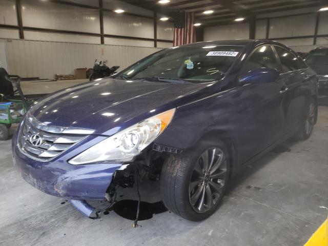 Photo 1 VIN: 5NPEC4AC6DH585205 - HYUNDAI SONATA SE 