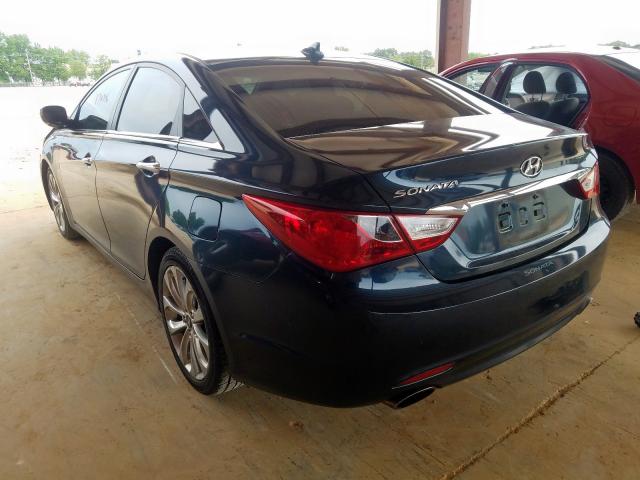 Photo 2 VIN: 5NPEC4AC6DH600351 - HYUNDAI SONATA SE 