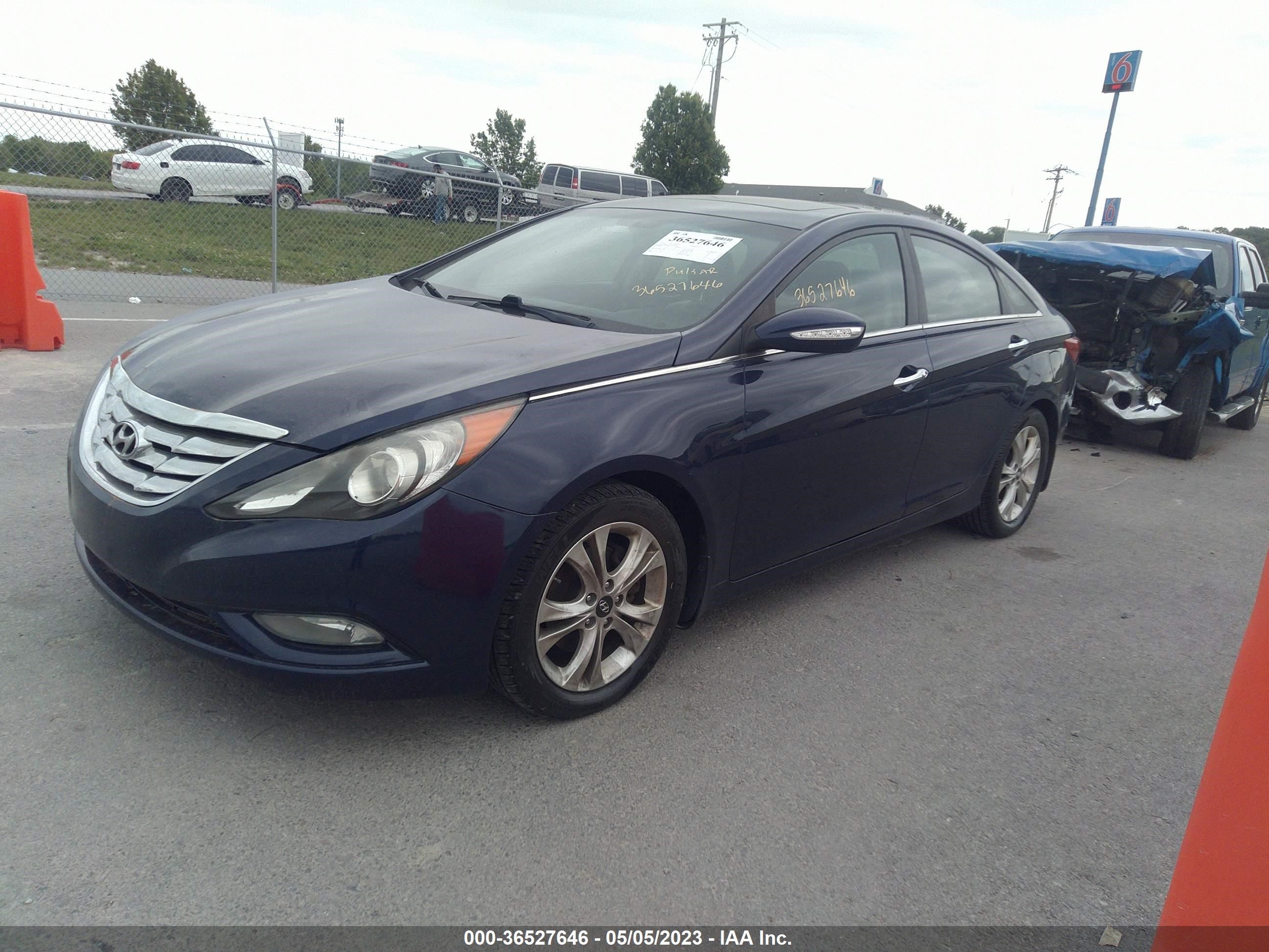 Photo 1 VIN: 5NPEC4AC6DH667824 - HYUNDAI SONATA 