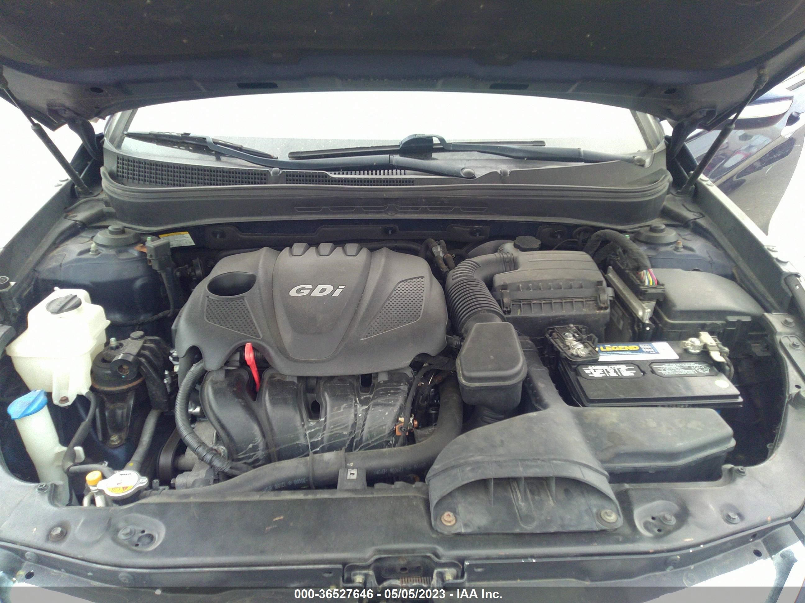 Photo 9 VIN: 5NPEC4AC6DH667824 - HYUNDAI SONATA 