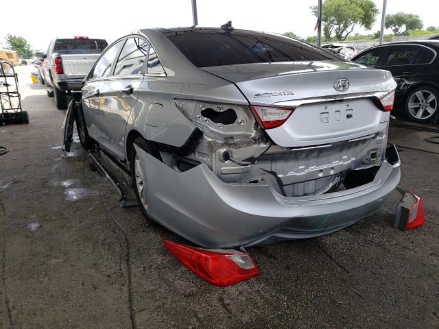 Photo 2 VIN: 5NPEC4AC6DH678760 - HYUNDAI SONATA SE 