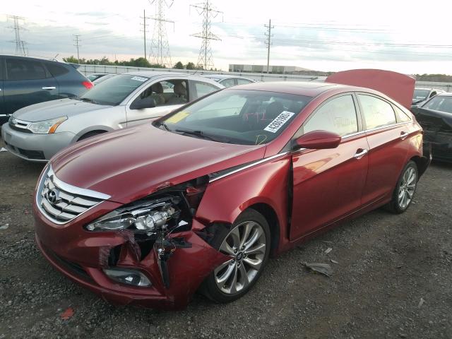 Photo 1 VIN: 5NPEC4AC6DH686910 - HYUNDAI SONATA SE 