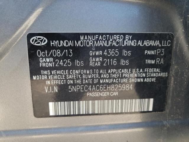 Photo 9 VIN: 5NPEC4AC6EH825984 - HYUNDAI SONATA SE 