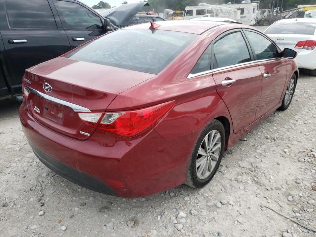 Photo 3 VIN: 5NPEC4AC6EH841425 - HYUNDAI SONATA SE 