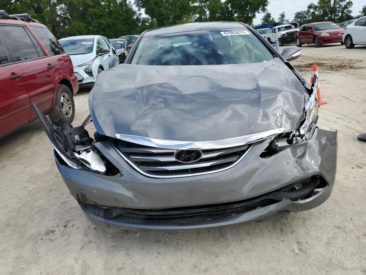 Photo 4 VIN: 5NPEC4AC6EH880449 - HYUNDAI SONATA 