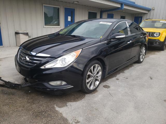 Photo 1 VIN: 5NPEC4AC6EH887076 - HYUNDAI SONATA SE 