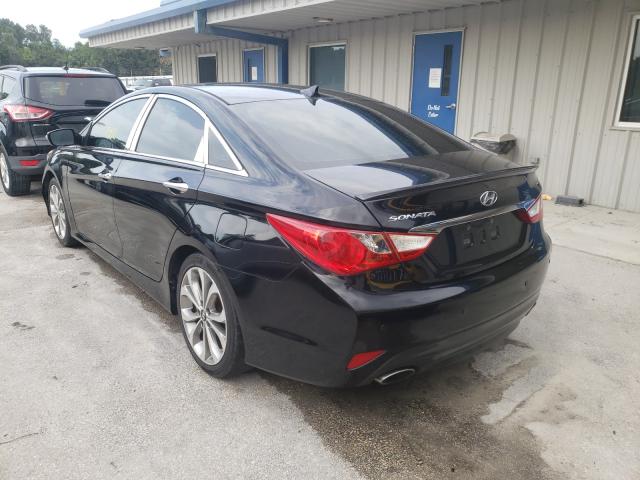 Photo 2 VIN: 5NPEC4AC6EH887076 - HYUNDAI SONATA SE 