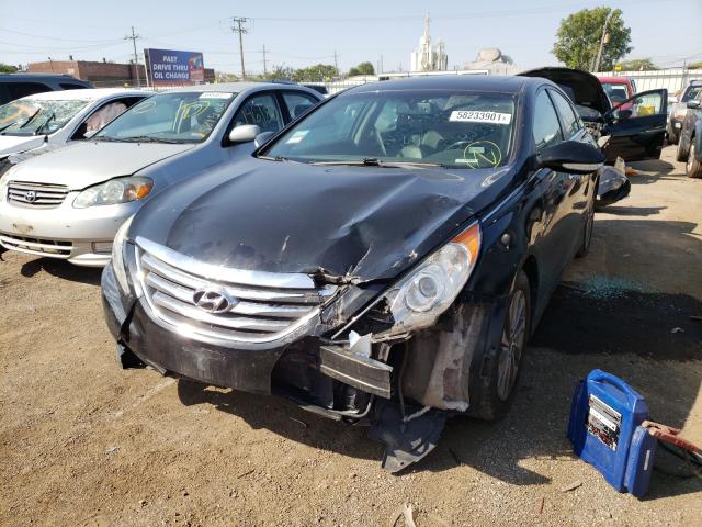 Photo 1 VIN: 5NPEC4AC6EH888020 - HYUNDAI SONATA SE 