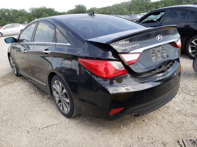 Photo 2 VIN: 5NPEC4AC6EH943355 - HYUNDAI SONATA SE 