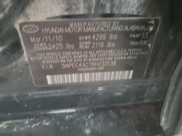 Photo 11 VIN: 5NPEC4AC7BH032138 - HYUNDAI SONATA SE 