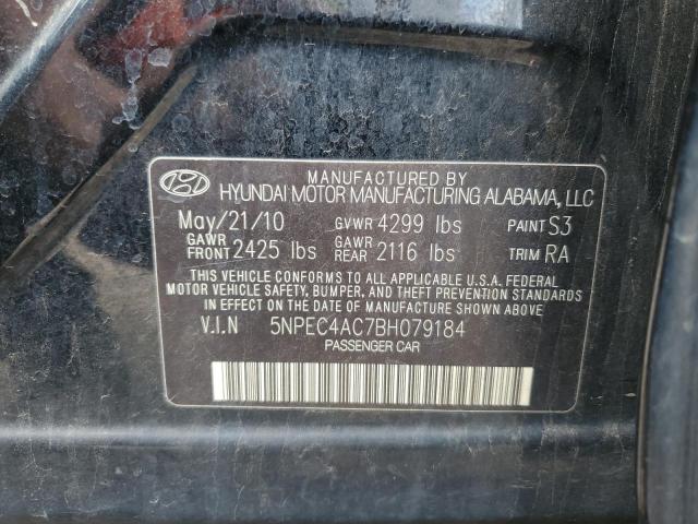 Photo 12 VIN: 5NPEC4AC7BH079184 - HYUNDAI SONATA 