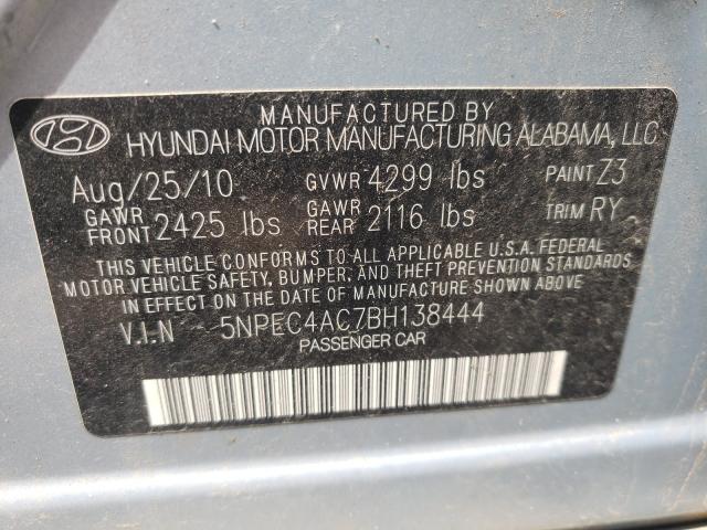 Photo 9 VIN: 5NPEC4AC7BH138444 - HYUNDAI SONATA SE 