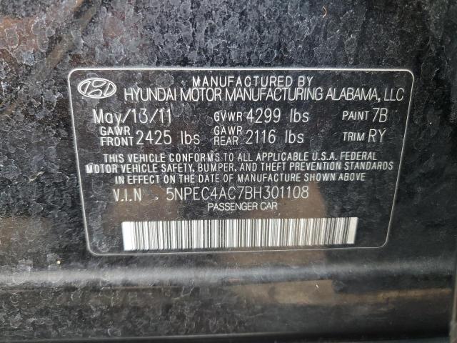 Photo 13 VIN: 5NPEC4AC7BH301108 - HYUNDAI SONATA 