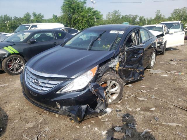 Photo 1 VIN: 5NPEC4AC7CH445503 - HYUNDAI SONATA SE 