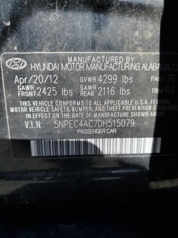 Photo 11 VIN: 5NPEC4AC7DH515079 - HYUNDAI SONATA SE 