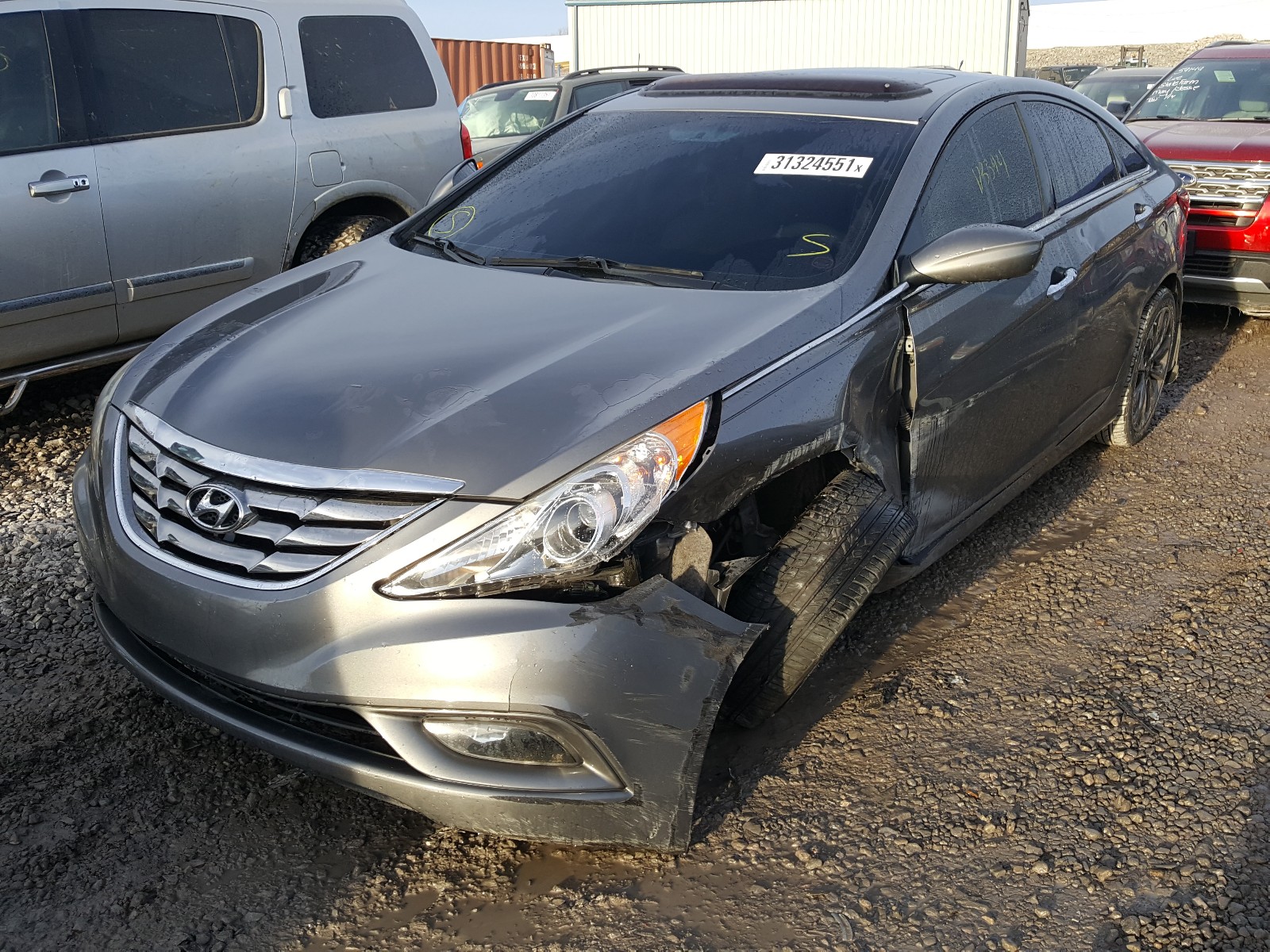 Photo 1 VIN: 5NPEC4AC7DH574763 - HYUNDAI SONATA SE 