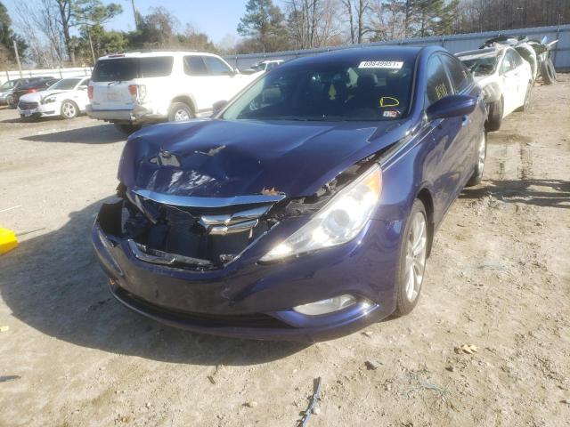 Photo 1 VIN: 5NPEC4AC7DH592664 - HYUNDAI SONATA SE 