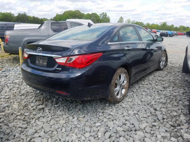 Photo 3 VIN: 5NPEC4AC7DH599419 - HYUNDAI SONATA SE 