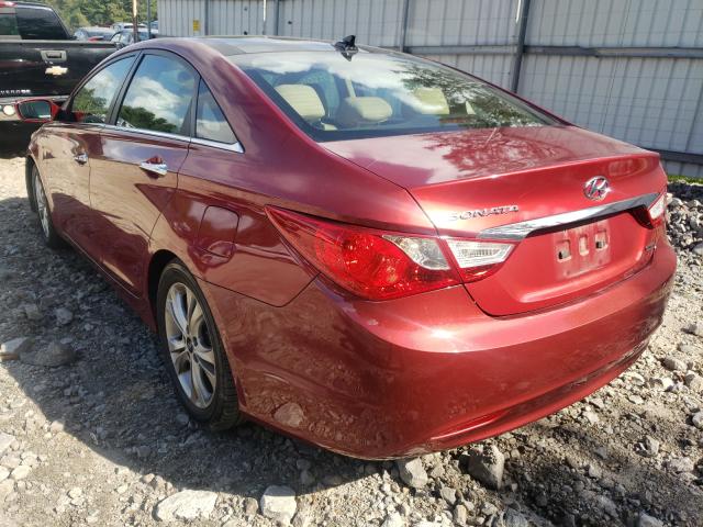 Photo 2 VIN: 5NPEC4AC7DH616008 - HYUNDAI SONATA SE 