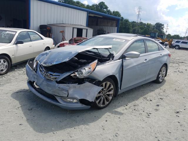 Photo 1 VIN: 5NPEC4AC7DH661739 - HYUNDAI SONATA SE 