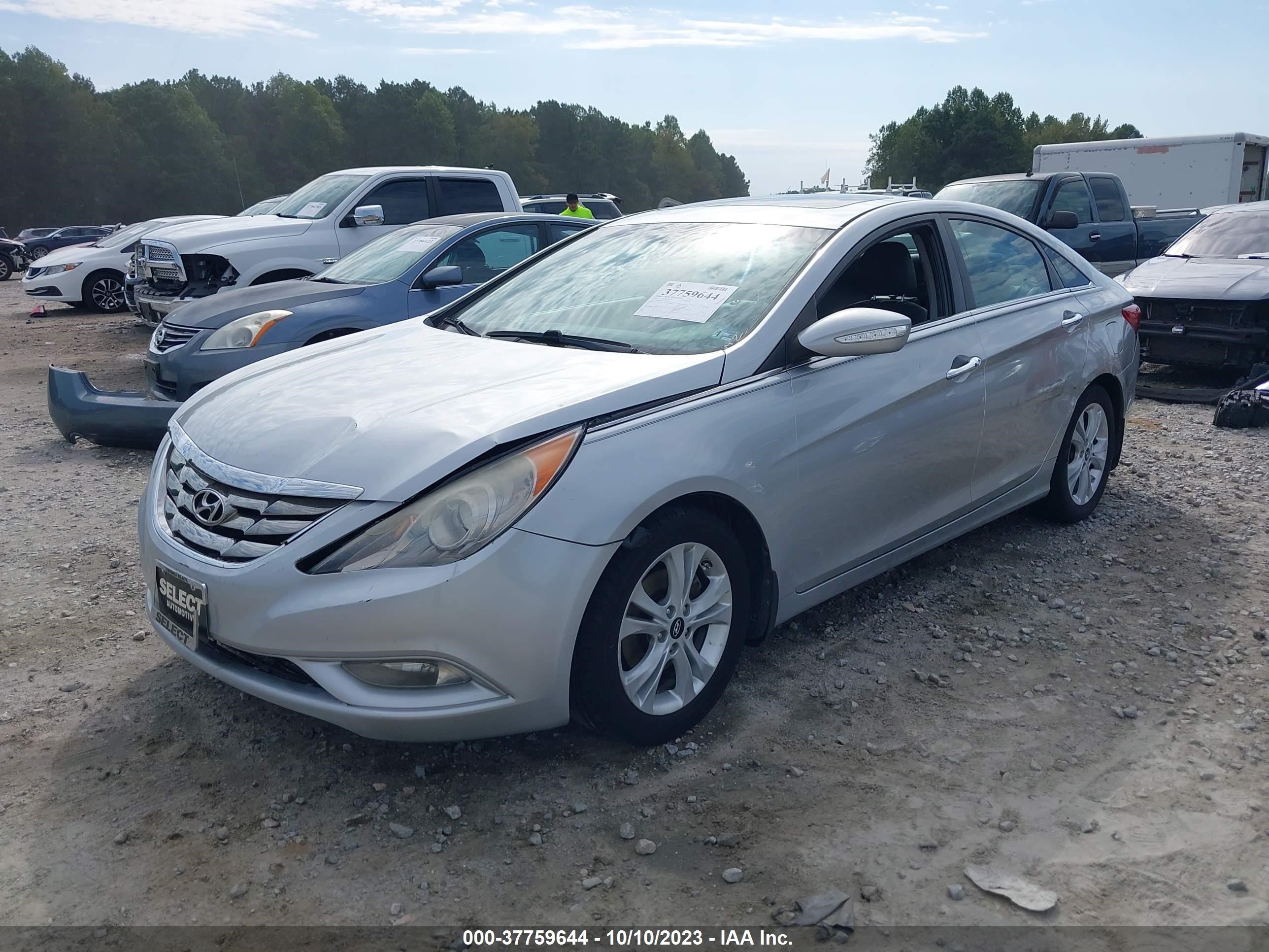 Photo 1 VIN: 5NPEC4AC7DH740294 - HYUNDAI SONATA 