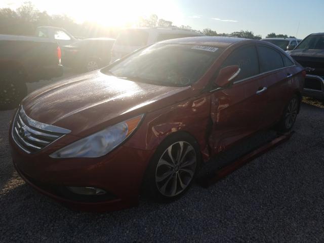 Photo 1 VIN: 5NPEC4AC7EH816503 - HYUNDAI SONATA SE 