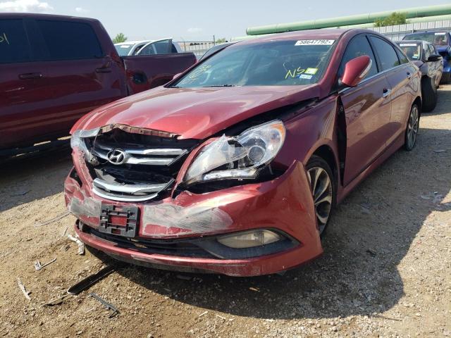 Photo 1 VIN: 5NPEC4AC7EH820583 - HYUNDAI SONATA SE 