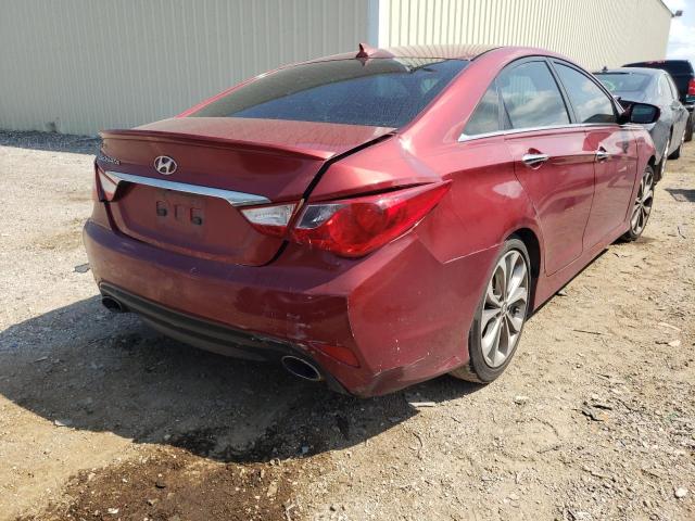 Photo 3 VIN: 5NPEC4AC7EH820583 - HYUNDAI SONATA SE 