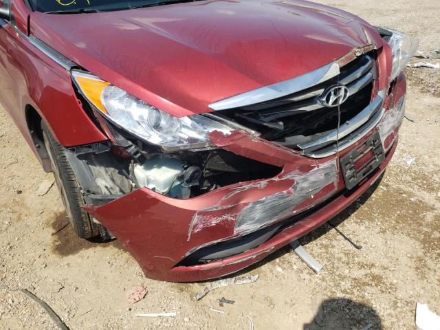 Photo 8 VIN: 5NPEC4AC7EH820583 - HYUNDAI SONATA SE 