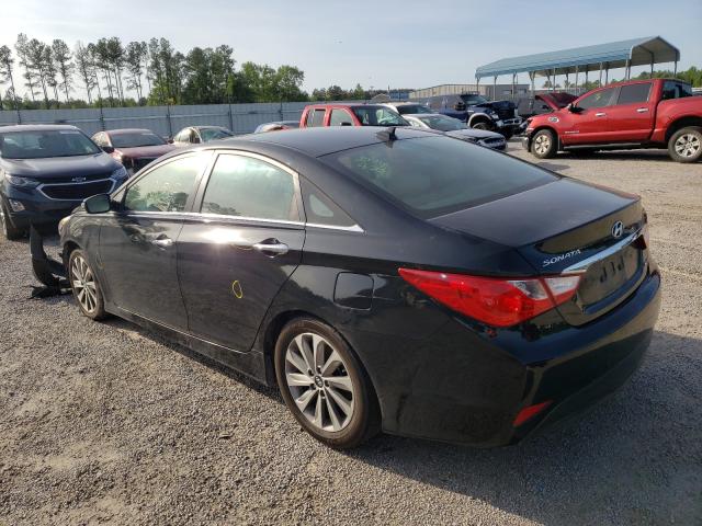 Photo 2 VIN: 5NPEC4AC7EH830451 - HYUNDAI SONATA SE 