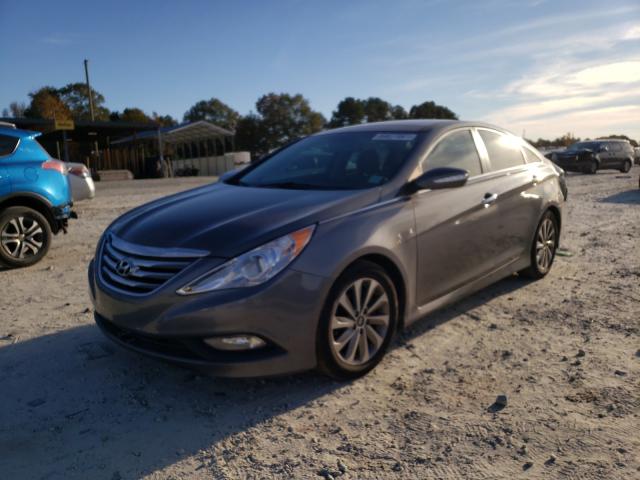 Photo 1 VIN: 5NPEC4AC7EH844995 - HYUNDAI SONATA SE 