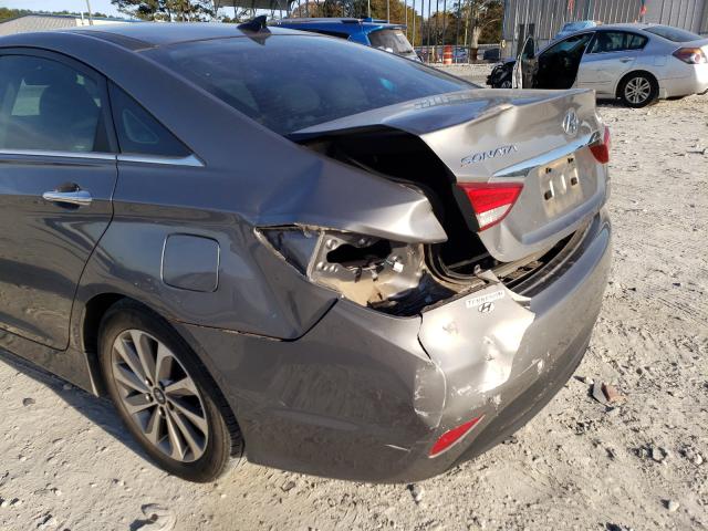 Photo 8 VIN: 5NPEC4AC7EH844995 - HYUNDAI SONATA SE 