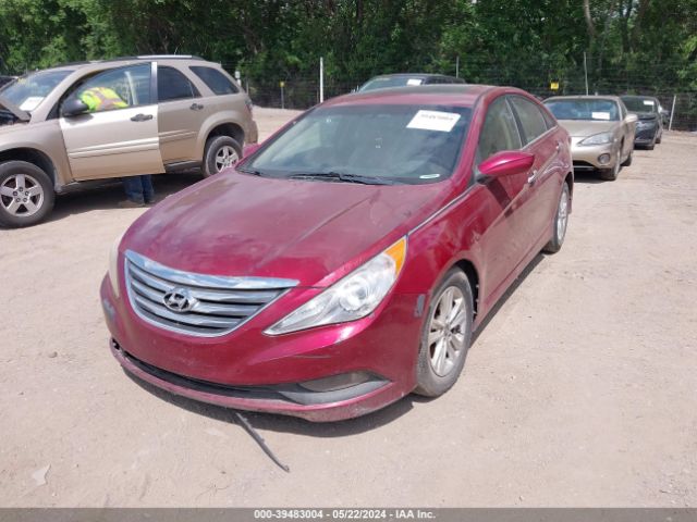 Photo 1 VIN: 5NPEC4AC7EH868455 - HYUNDAI SONATA 