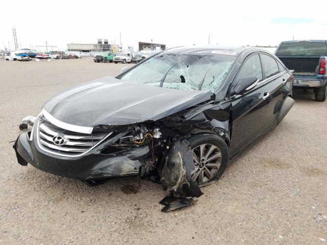 Photo 1 VIN: 5NPEC4AC7EH883800 - HYUNDAI SONATA SE 